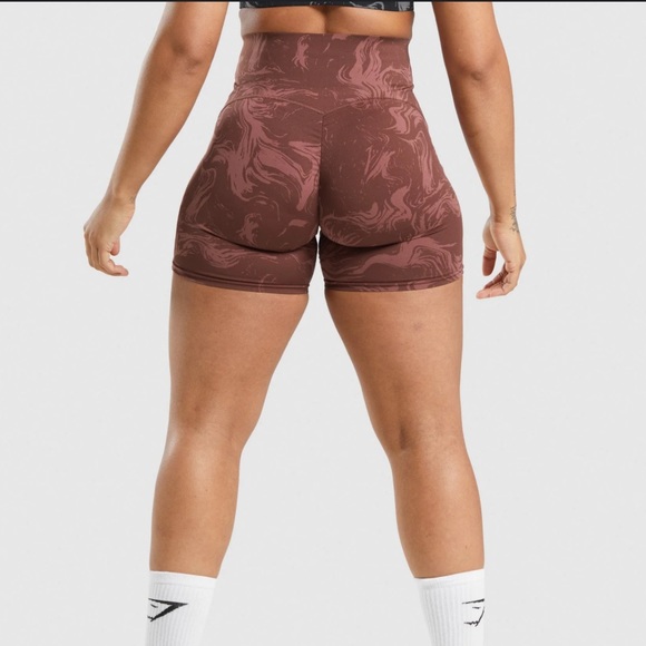 Gymshark Power Short - Cherry Brown - Picture 3 of 10